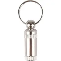 Flamingo - Adreskoker Kat - Zilver - 1.3 x 3.1 cm