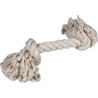 Flamingo Hondenspeelgoed Cotton Flos Jack met 2 Knopen - L