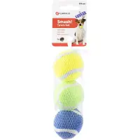 Flamingo Hondenspeelgoed Tennisballen met Squeak