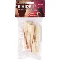 Flamingo Hondensnack R'Hide Twisted Chewing Rolls with Duck 12 cm 5 stuks