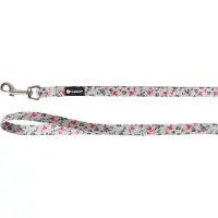 Flamingo Hondenriem Samar Lichtgroen met Flamingo