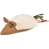 Flamingo Kattenspeelgoed Rila Muis met Kwastje