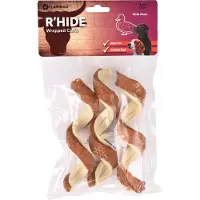 Flamingo Hondensnack R'Hide Duck Wrapped Curl 15 cm 3 stuks
