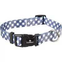 Flamingo Halsband Salome Blauw/Wit