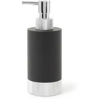 DECOR WALTHER Zeepdispenser Club 150 ml Mat Zwart en Chroom
