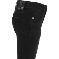 Cars high waist skinny jeans Ophelia black used Zwart Meisjes Denim Effen - maat 128