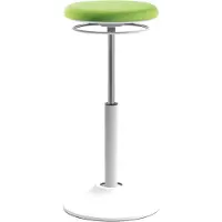 Euroseats Zit-sta-kruk Stof Groen, wit Mango