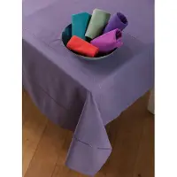 TINT AJOURE UNI TAFELNAP 170X300 PRUNE/PLUM