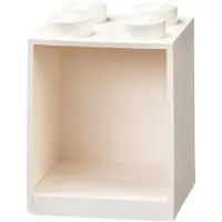 LEGO Plank Iconic Brick 4 Knoppen Wit