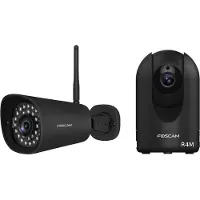 Foscam R4M Indoor HD Pan-Tilt Camera 4.0 MP - Wit