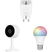 Hombli Smart Home Starterkit – Smart Lamp - Slimme Camera – Slimme Stekker