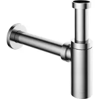 Hotbath Cobber Wastafel Sifon rond Chroom P035