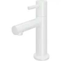 Hotbath Fonteinkraan Dude 1-hendel Recht 14.8 cm Rond Mat Wit