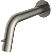 Hotbath Buddy Fonteinkraan - uitloop 18.6cm - inbouw - inkortbaar - geborsteld nikkel UW001GN