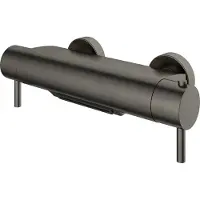 Hotbath Cobber Thermostatische Badmengkraan Cascade Uitloop Verouderd Ijzer B021