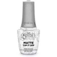 Gelish Matte Top It Off Soak-Off Sealer Nail Gel - 15ml