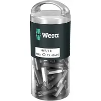 Wera 867/1 Z TORX DIY 100 SiS 3566990 Torx-bit T 40 Gereedschapsstaal Gelegeerd, Taai D 6.3 100 stuk(s)