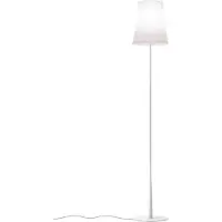 Foscarini Design vloerlamp Birdie Easy, wit / opaal, Woon-/ Eetkamer, metaal, Design, vloerlamp