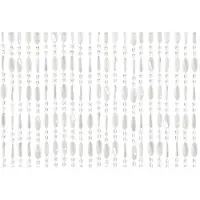 Wicotex Vliegengordijn Charlotte 100x240cm wit wit PVC Deurhor