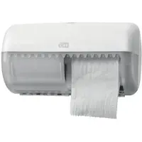 Tork 557000 T4-dispenser | voor traditioneel toiletpapier | wit