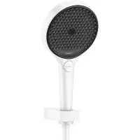 Hansgrohe Rainfinity PowderRain handdouche 3 standen met houder en doucheslang 160cm wit mat
