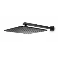 Blaufoss Softage 300 hoofddouche met muursteun ø30cm mat zwart