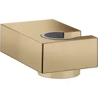 Hansgrohe Handdouchehouder porter e wand brushed bronze