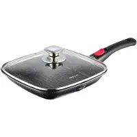 KINGHOFF 1511 grillpan - 28x28 cm - marble coating - inductie