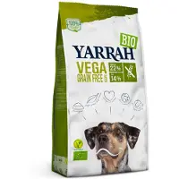 Yarrah 4x Biologisch Hondenvoer Vegan Tarwe Vrij 2 kg