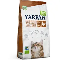 Yarrah 6x Bio Kattenvoer Graanvrij Kip & Vis 800 Gr