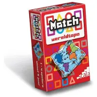 Scala Match Wereldtopo - Educatief Kaartspel