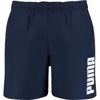 Puma zwemshort met logo donkerblauw male | Maat: XS