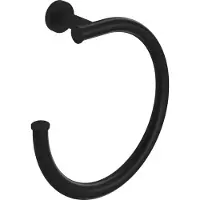 Hotbath Handdoekring Cobber Mat Zwart