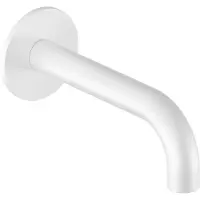 Hotbath Cobber CB095 Universele Uitloop - 15cm - Mat Wit - Messing - Kranen, Badkranen, Baduitlopen - 8718924076170