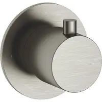 Hotbath Cobber CB010CEXT afbouwdeel inbouw stopkraan koud geborsteld nikkel