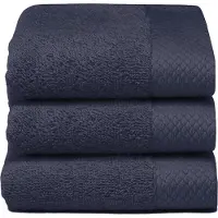Seahorse Pure Gastendoek - 3 stuks - Indigo - 50 x 30 cm