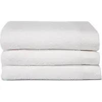 Seahorse Pure Baddoek - 3 stuks - Wit