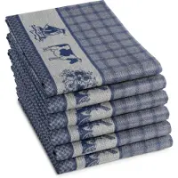 DDDDD Theedoek Dutchie Blue (6 stuks)