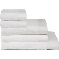 Seahorse combiset Pure 5 delige badtextielset white (2xGD+2BD+1xDL)