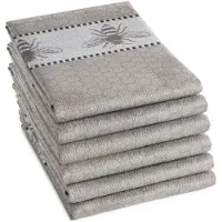 DDDDD Theedoek Honey Grey (6 stuks)