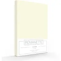 Romanette Kussenslopen Ivoor (Katoen) (set van 2)