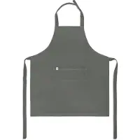 Walra Keukenschort Cook with Happiness Off Black-75 x 90 cm
