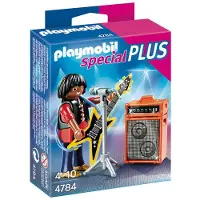 Playmobil Rockster / Chanteur de rock avec guitare