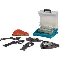 Makita Accessoires Multitool 14-delige set | Tbv Tm3000Cx3, DTM52Z etc. - 199542-0