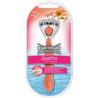 Wilkinson Sword Quattro For Women Houder + 1 Scheermesje