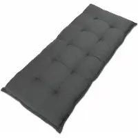 Lesli Living Lesliliving Outdoor Tuinbankkussen - 120 x 47 x 6 cm - Antraciet