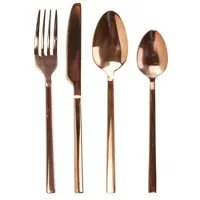COSY&TRENDY Cosy & Trendy Retrobestek Set - 24-delig - Koper