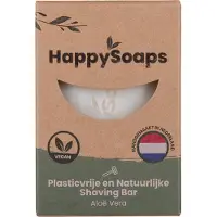 Happy Soaps Shaving bar aloe vera 80 gram