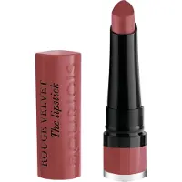 Bourjois Lipstick - ROUGE VELVET - #33 - Rozenwater - 2,4 gr - Fluweelachtige en comfortabele finish