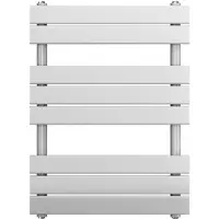 Guido Gusto Designradiator Ella 80x60cm glans wit 468W zij aansluiting